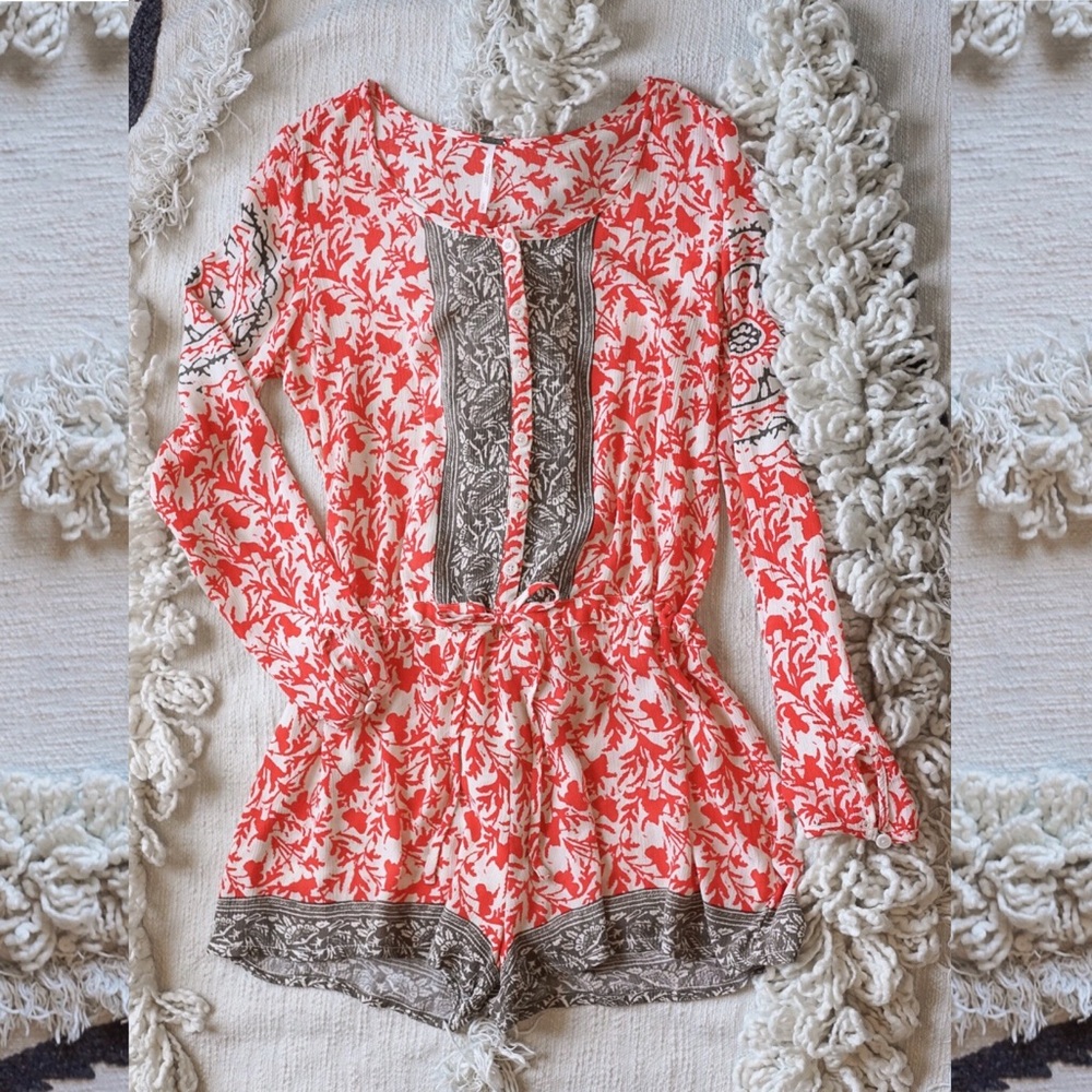 2 {for} 20 ✨ Free People Boho Button Set Romper